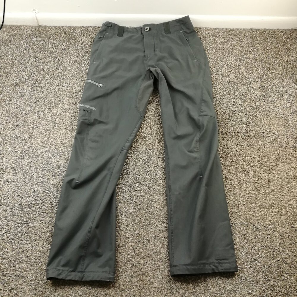 Patagonia Pants Simul Alpine Cargo Outdoor Hiking Rock Climbing Gray 30x31
